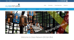 Desktop Screenshot of glassnetwork.com.my